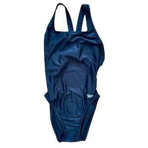 Speedo Women’s Learn To Swim Pro LT Superpro Scoop Neck Black One Piece Swimsuit